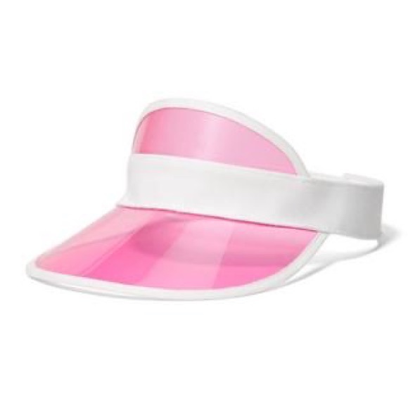 Janie and Jack Watermelon Pink JJ Sport Visor (SIZES 6-12M) - Picture 5 of 8